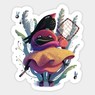 "Catch them all" - The Frog Sticker